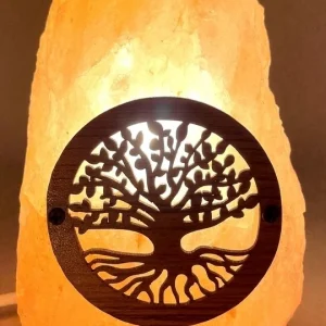 Lampe de Sel Himalaya brute Arbre de Vie 1-2KG L'AURA