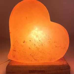 Lampe de Sel Himalaya Coeur Design 3.5KG L'AURA