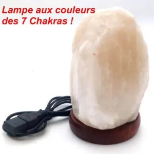 Mini Lampe de Sel USB Blanche 1KG L'AURA