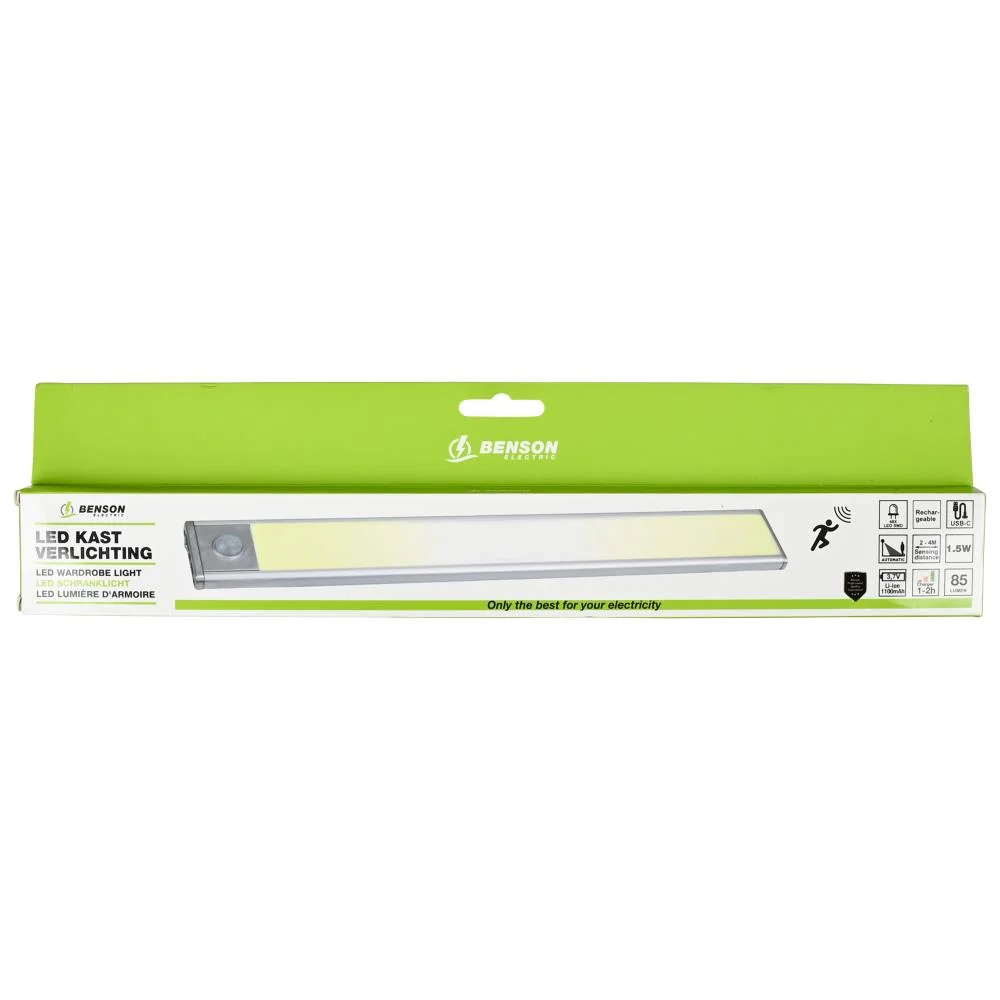 LED lumiére d'armoire avec PIR capteur