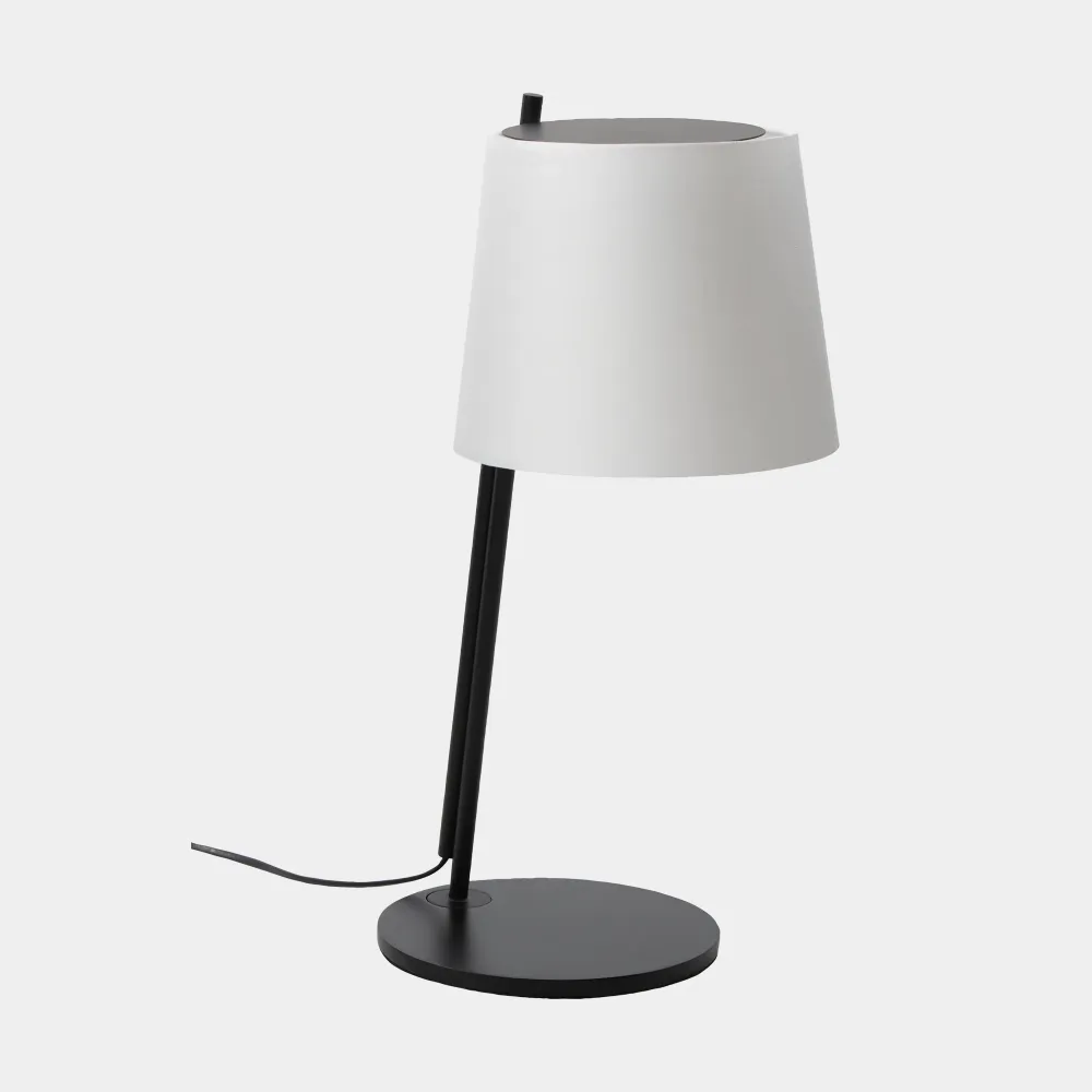 LedsC4 Table Lamp Clip E27 15 Black 10-8540-05-82