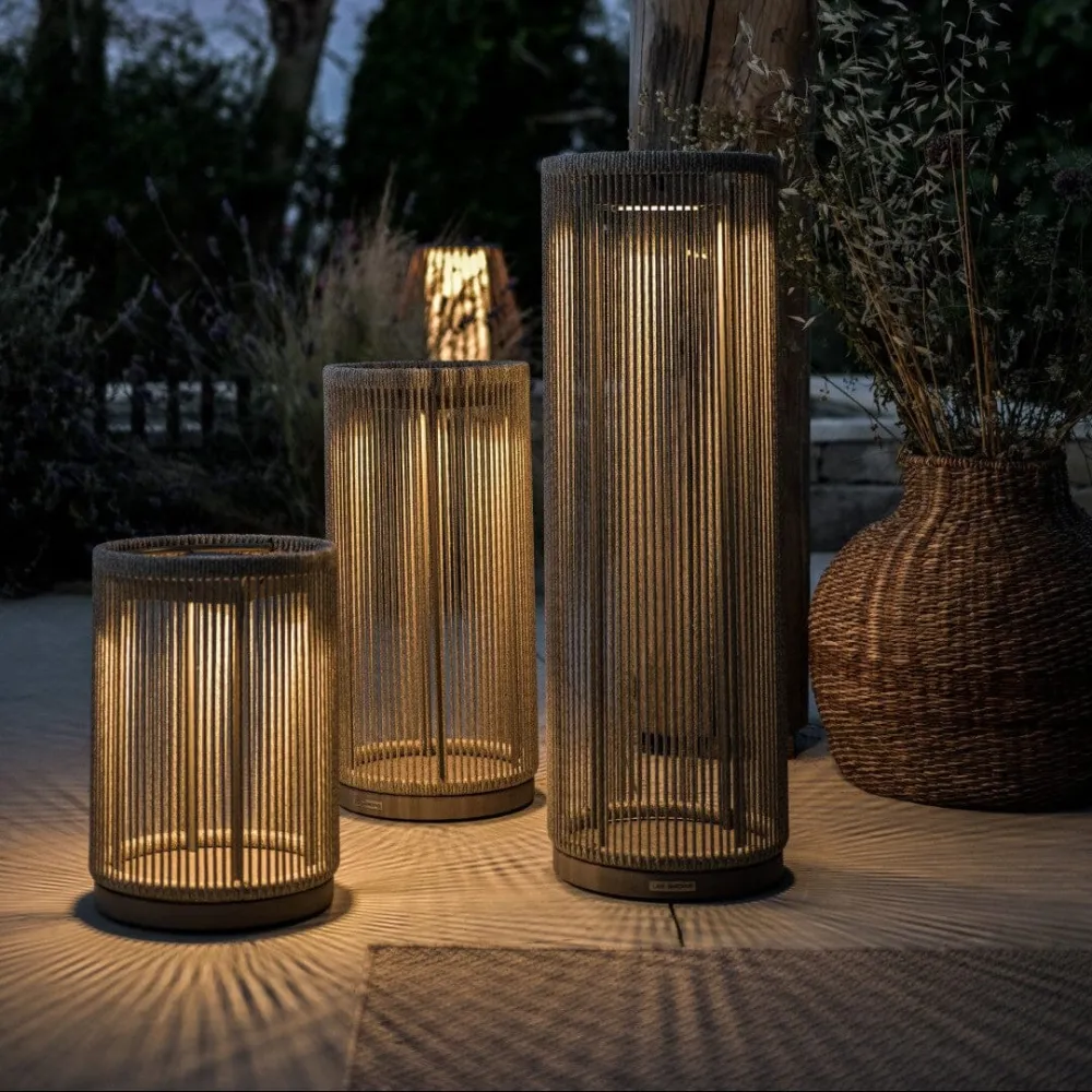 Les Jardins Rop&Strip Lampe solaire h:90cm 500 Lumens