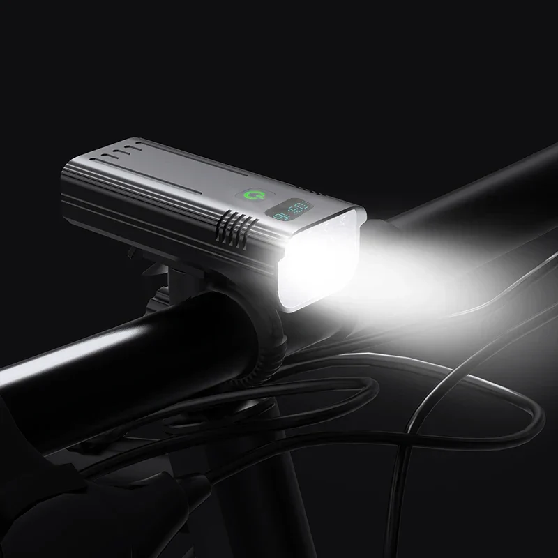 LumiCyclo – Lampe Vélo LED 5000LM Rechargeable avec 3 Supports A