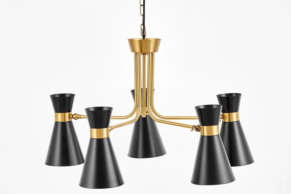 Lumina Deco Sena 5L lustre E27, D 70cm Chrome