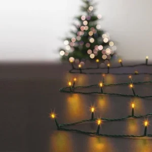 Lumières de Noël - 18 mètres - Blanc Chaud - 180 LED