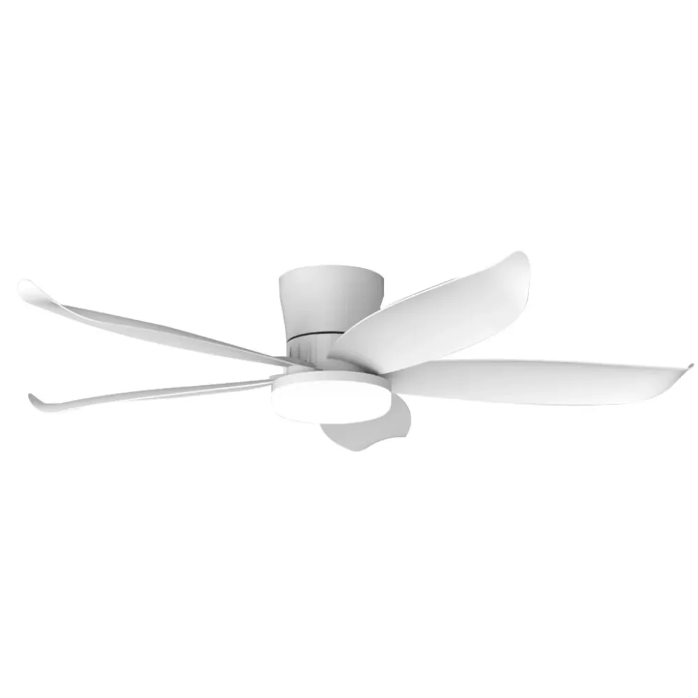 Ventilateur de Plafond CALYRO 107cm avec Éclairage LED 30W Puissant Grand Ventilateur Silencieux 55dB pour Salon Salle à M...