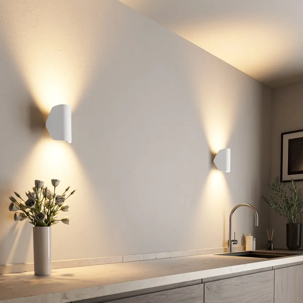 LumiStella - Applique LED Extérieure avec Éclairage Chaud