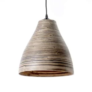 Lussiol Lighting 250728 Suspension, Bambou, Naturel, Moyenne