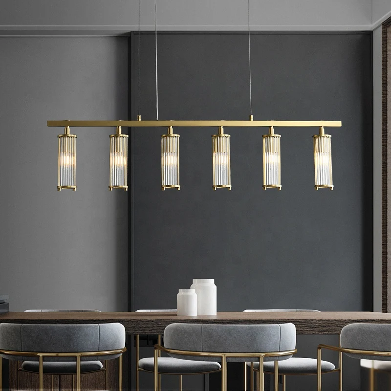 Lustre de restaurant de luxe minimaliste post-moderne