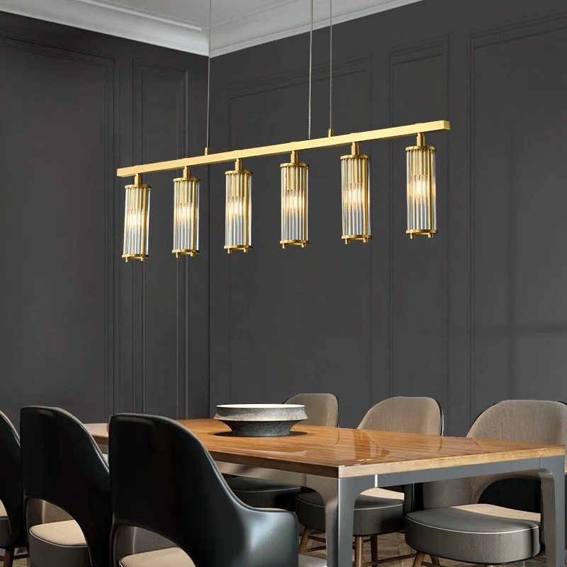 Lustre de restaurant de luxe minimaliste post-moderne
