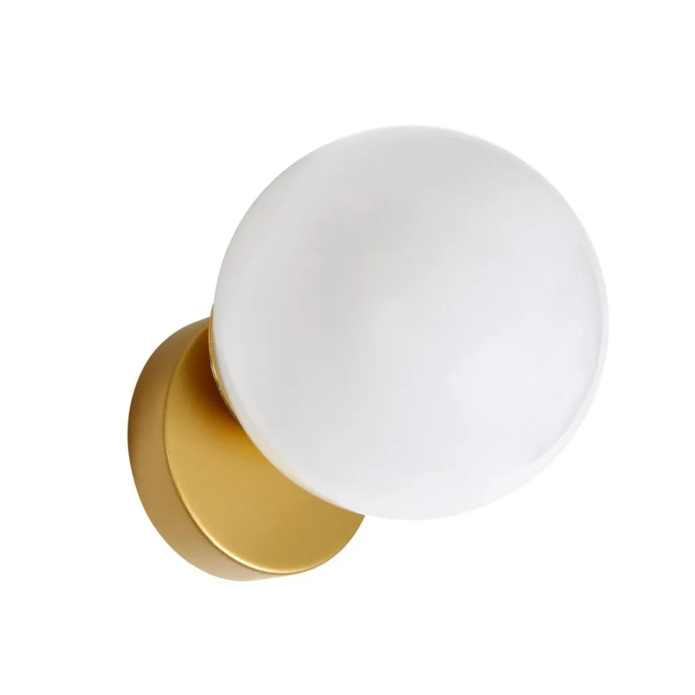 Applique murale Luxcambra Lymington 1L, culot E14, diamètre 14 cm