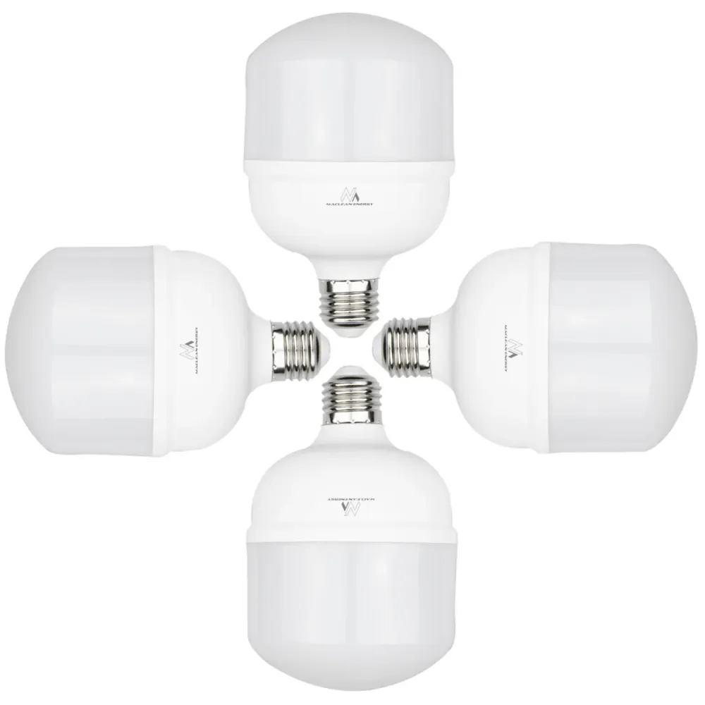 4x Ampoule LED Maclean, E27, 38W, 220-240V AC, blanc froid, 6500K, 3990lm, MCE303 CW