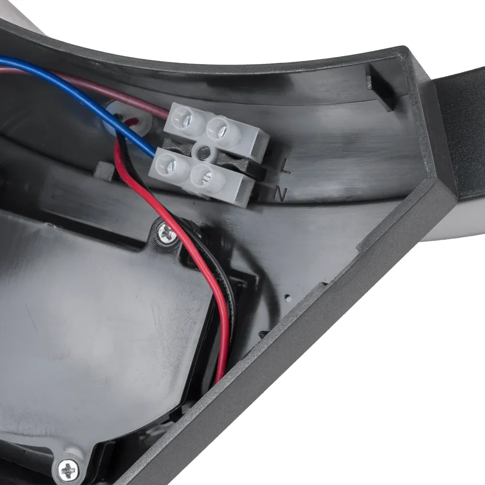 Lampe LED avec détecteur de mouvement Maclean, détecteur de mouvement infrarouge, couleur grise, 10 W, IP54, 800 lm, MCE29...