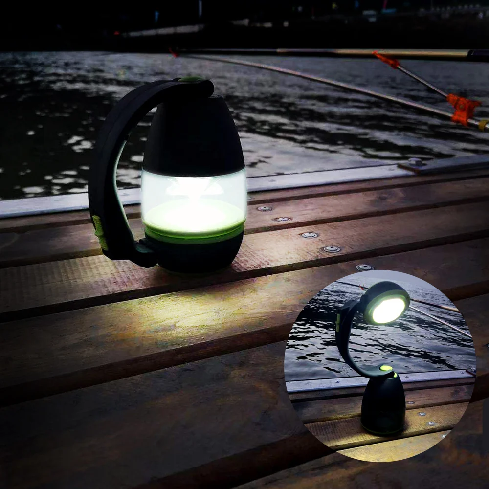 Maclean MCE298 Lampe LED 3en1 camping lampe de bureau lampe de poche 1W 60-200lm Blanc froid 6000K 18650 1500mAh fonction...
