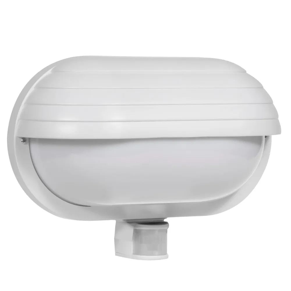Maclean MCE33B Applique Luminaire avec Détecteur de Mouvement max. 60W extérieur intérieur sans source de lumière crépuscu...