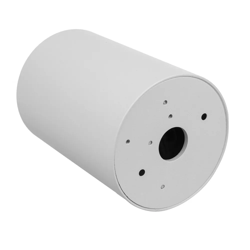 3x Maclean Plafond Rond Blanc MCE422 + 3x Ampoule LED GU10 5W 4000K