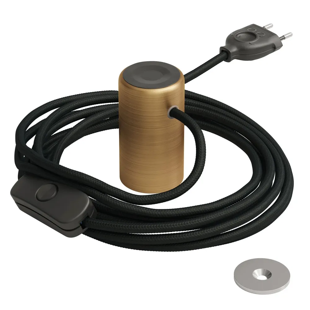 Magnetico®-Plug Elegant, douille magnétique prête à l’emploi – Bronze satiné