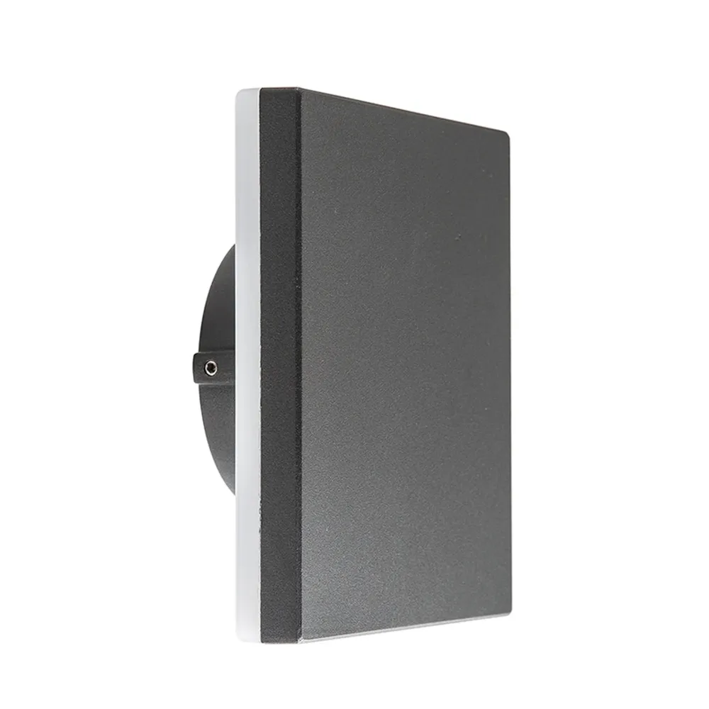 Mantra Bora LED outdoor wall light IP54 dark gray 6536