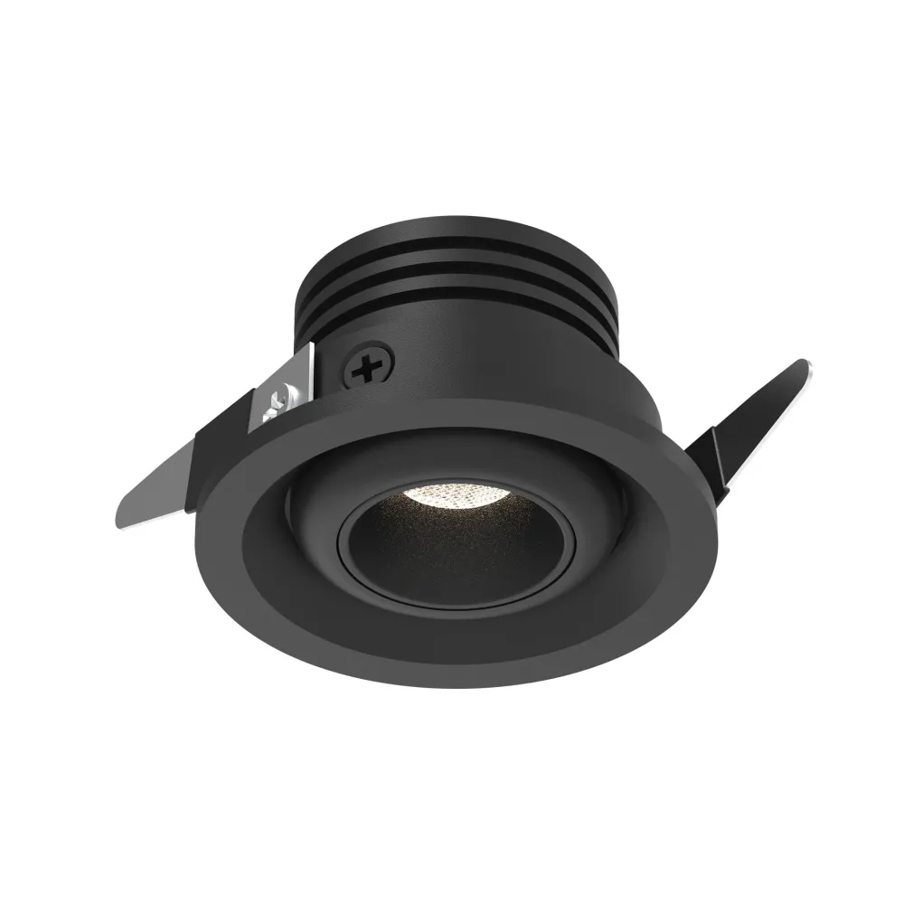 Mantra Neptuno Recessed LED 3W 2700K black 7828