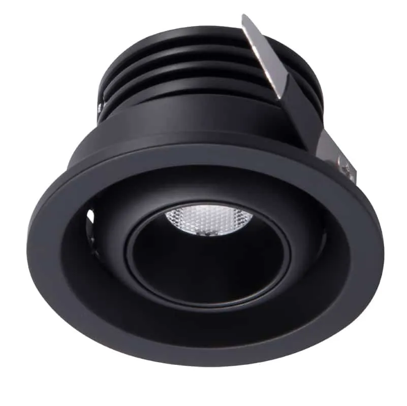 Mantra Neptuno Recessed LED 3W 2700K black 7828
