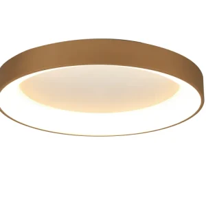 Mantra Niseko II Dimmable LED ceiling light 65cm gold 8583