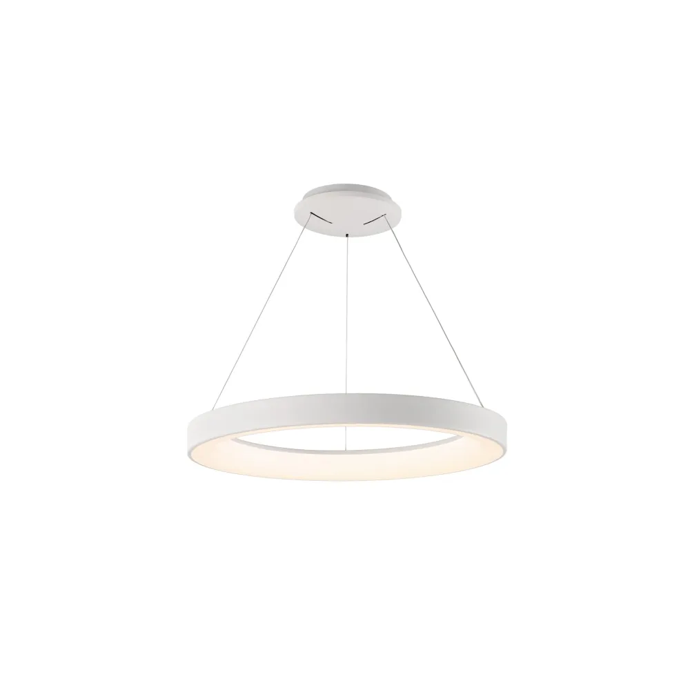 Mantra Niseko II LED Pendant Light 50cm Dimmable White 8570