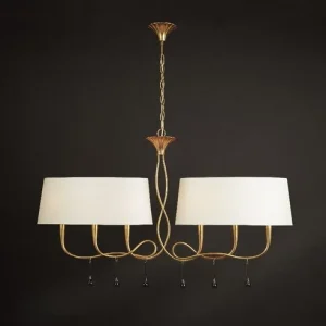 Mantra Paola Gold Pendant Ceiling Lamp 3541