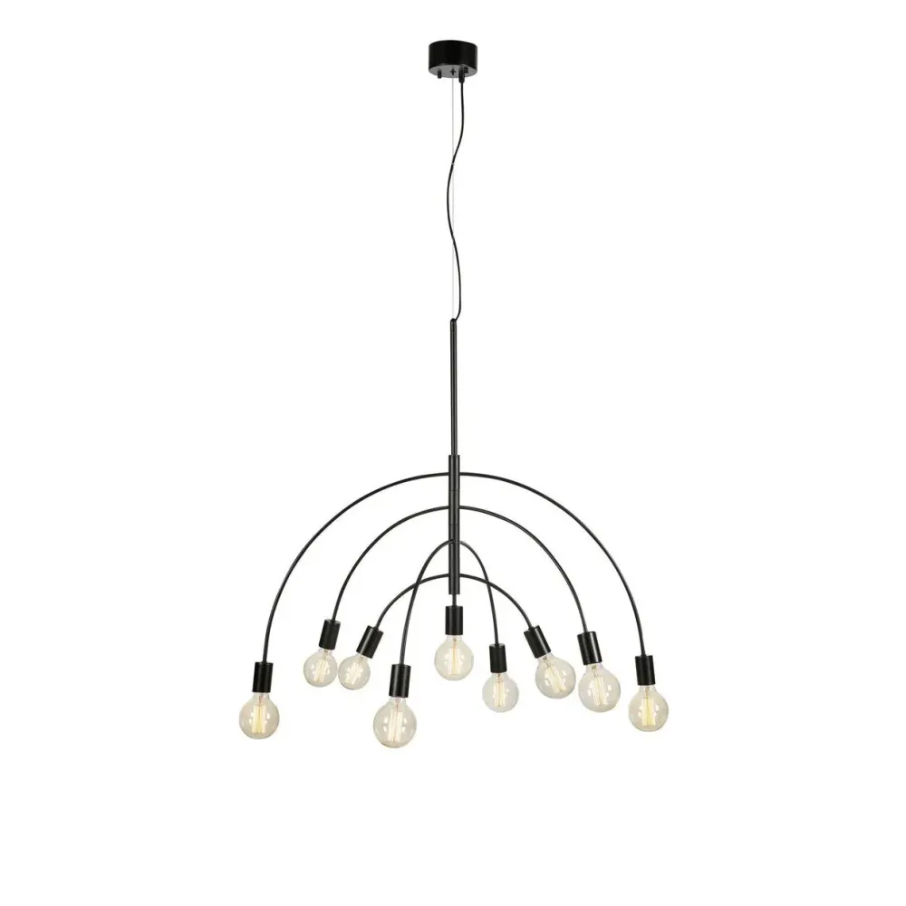 Markslöjd Lavello 9L lustre E27 Black