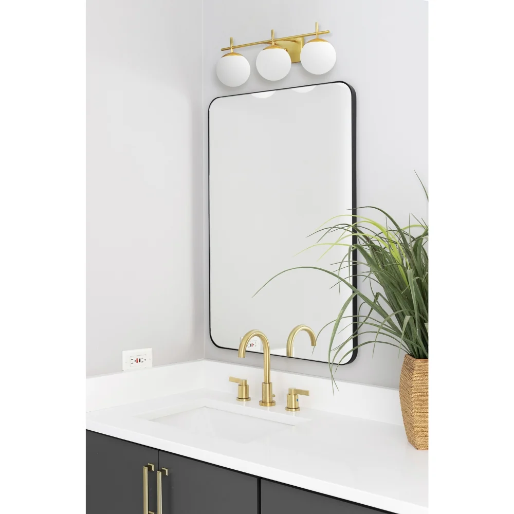 Maxim Lighting - Luminaire de vanité de salle de bain à 3 lumières, LOLLI