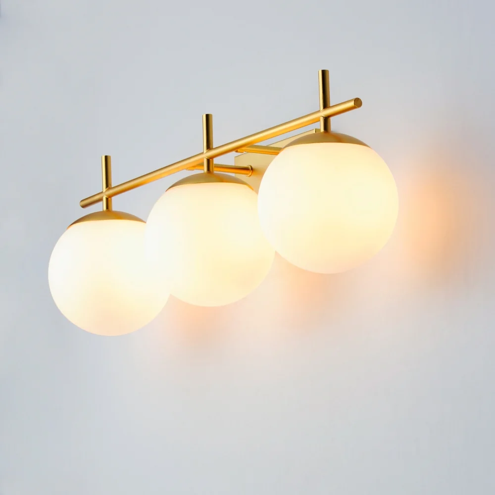 Maxim Lighting - Luminaire de vanité de salle de bain à 3 lumières, LOLLI