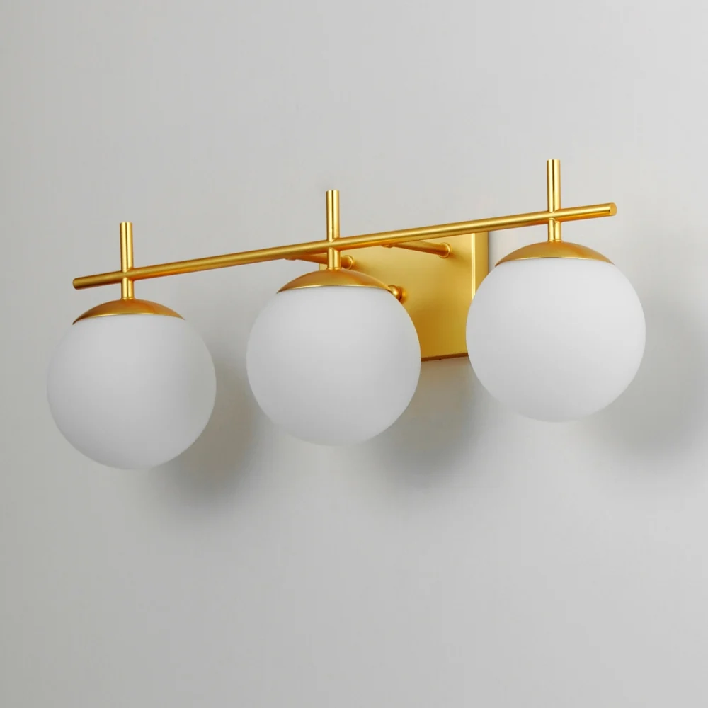 Maxim Lighting - Luminaire de vanité de salle de bain à 3 lumières, LOLLI