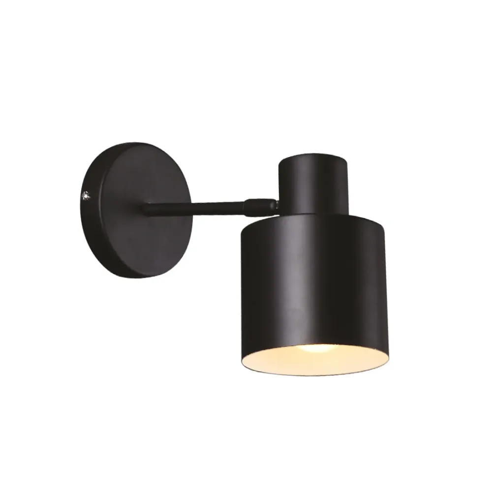 Applique murale Maxlight Black 1L noire