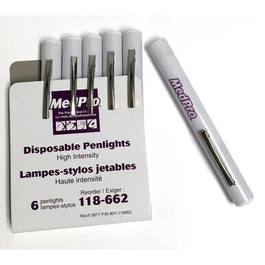 Lampes de poche jetables MedPro