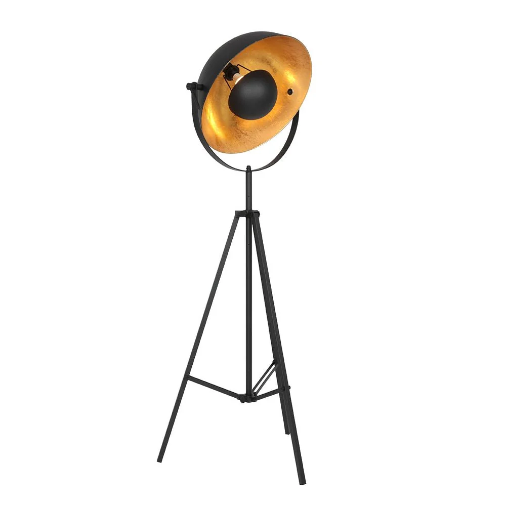 Lampadaire Mexlite Sunflower 1L noir