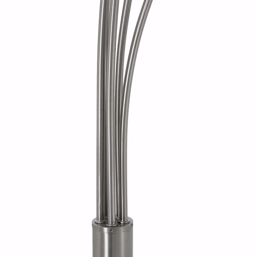 Lampadaire Mexlite Synna 5L en acier LED, H 189 cm