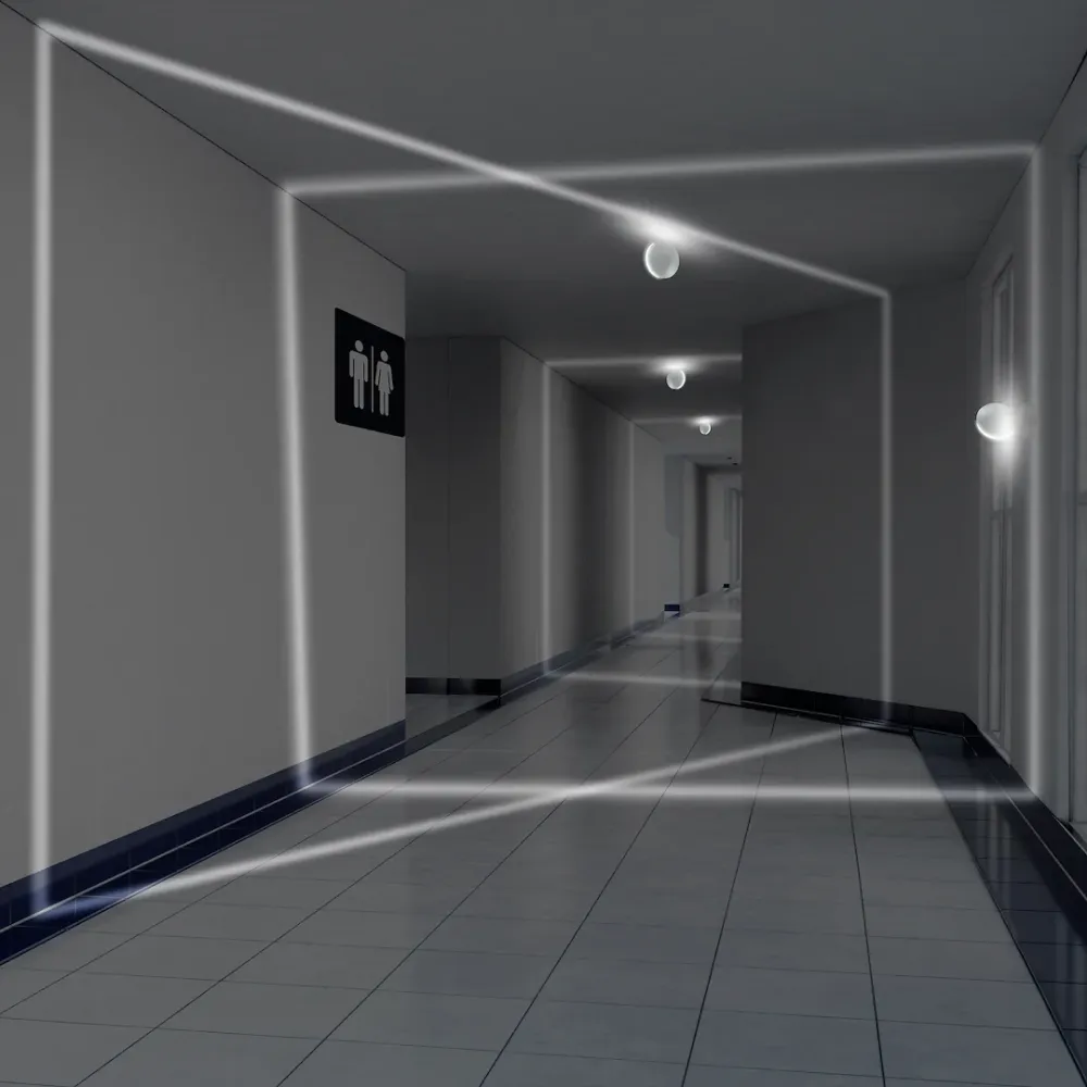 Applique murale suspendue Milagro LED H 10 cm