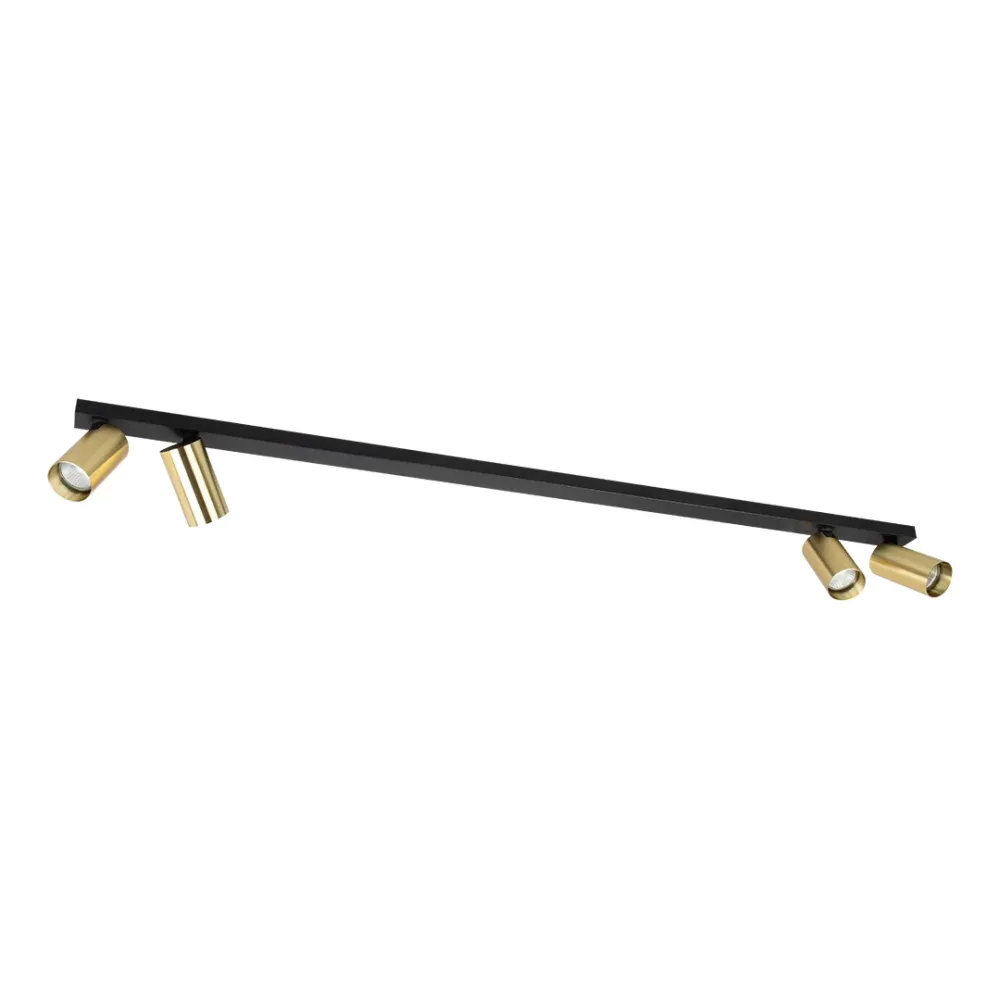 Lampe sur rail Milagro Hero 4L GU10 H 12,5 cm