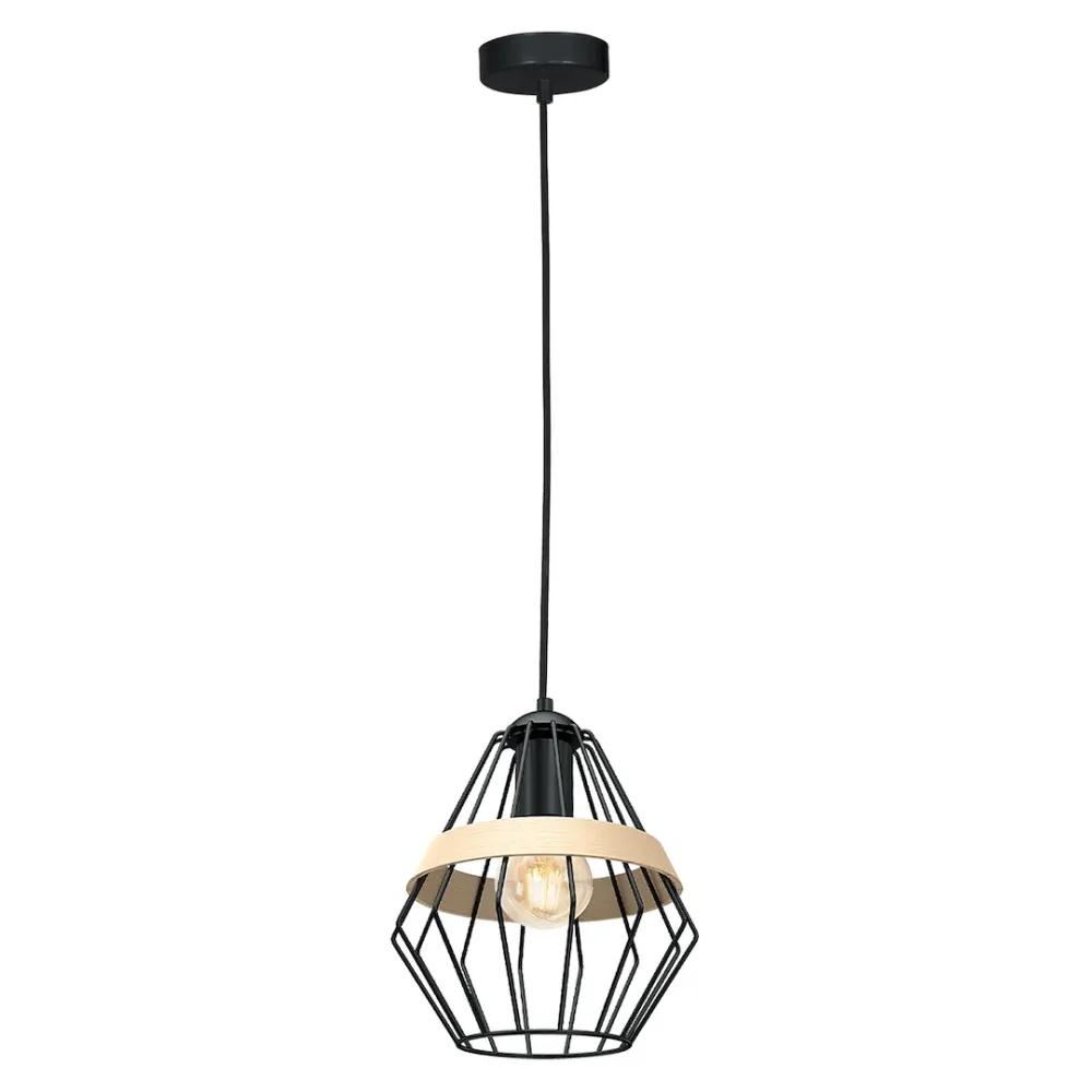 Lampe à suspension Milagro Cliff E27