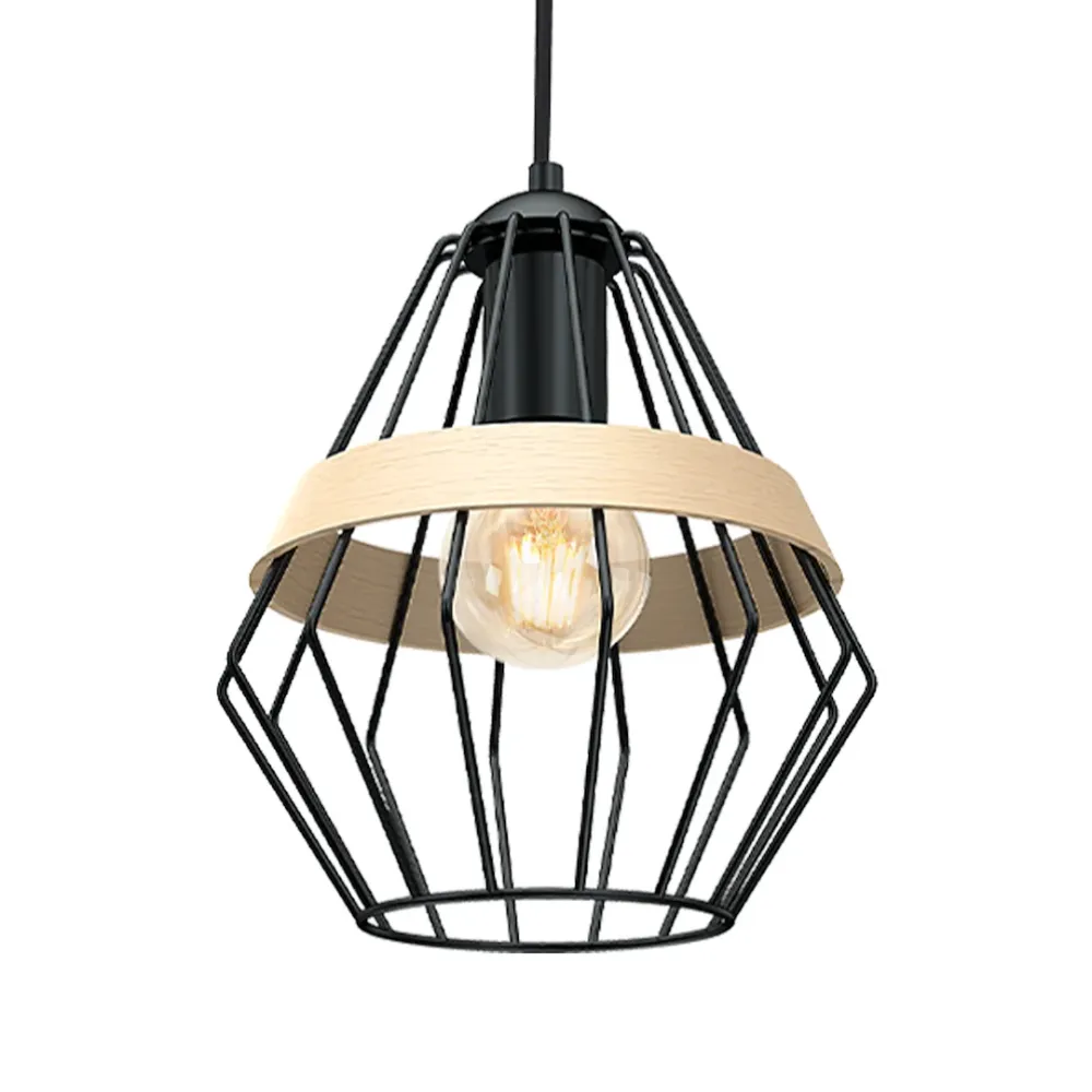 Lampe à suspension Milagro Cliff E27