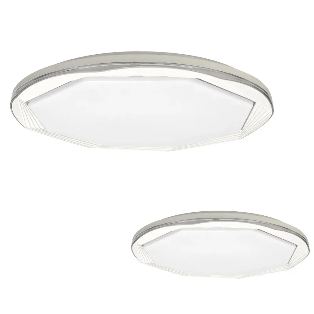Plafonnier encastré Milagro Plates LED D 48 cm