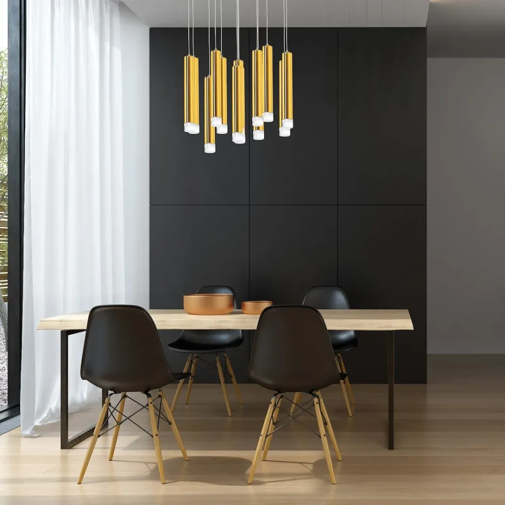 Suspension LED Milagro Goldie