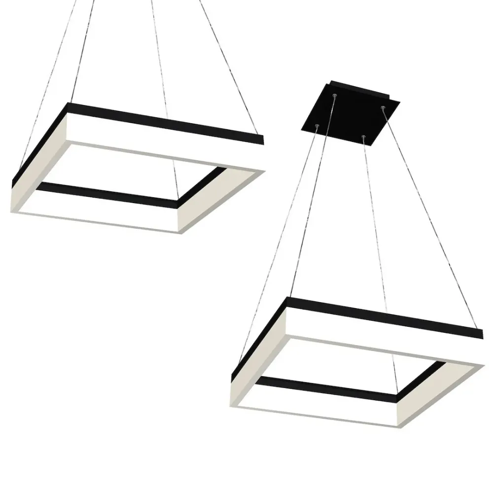 Suspension LED Milagro Nero