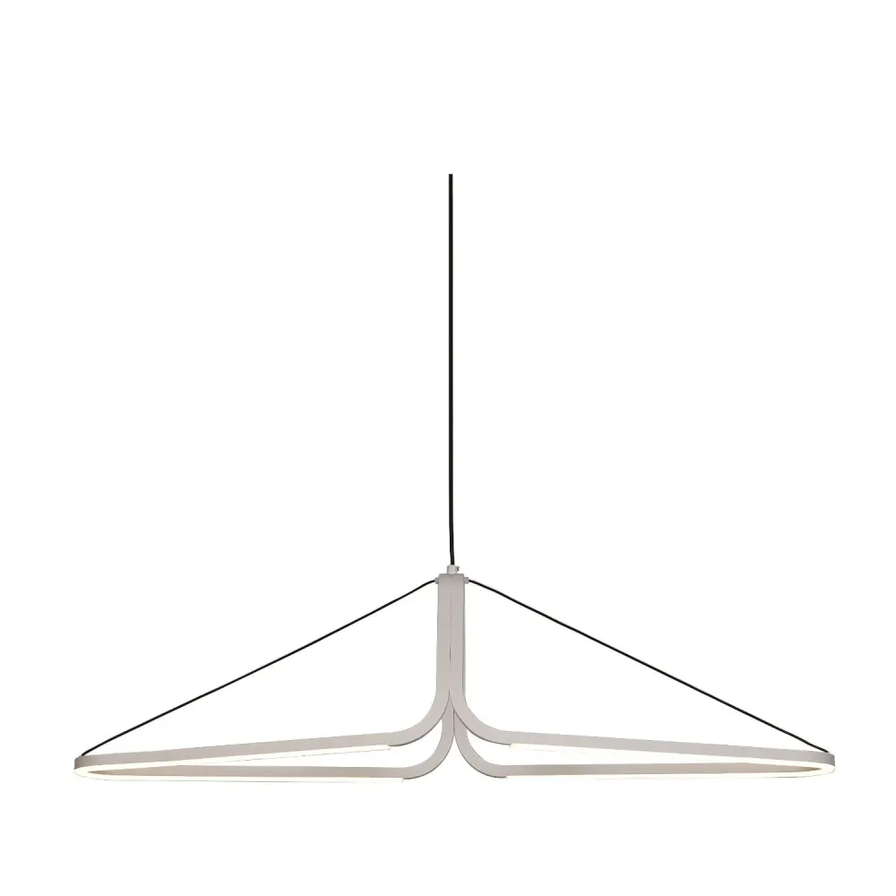Suspension linéaire LED Mimax GEMINIKA 1L H 120 cm