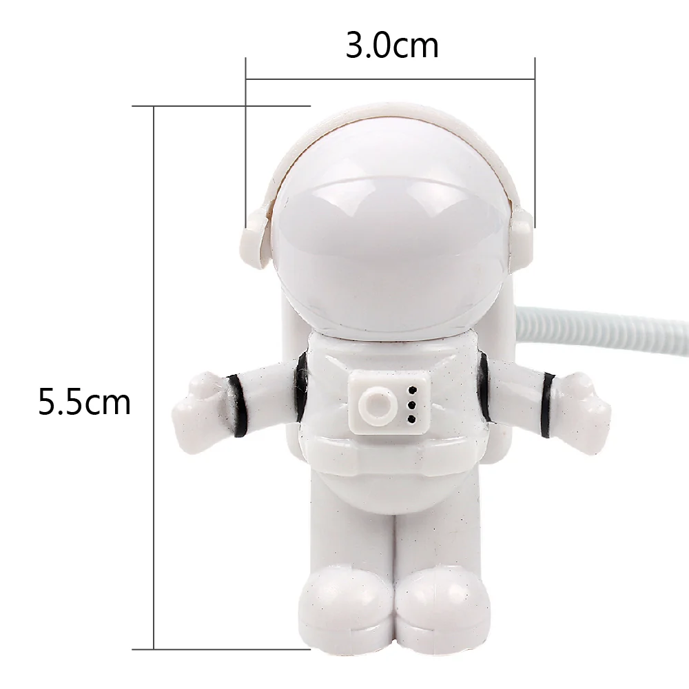 Mini Lampe USB pour ordinateur - Astronaute LED ajustable