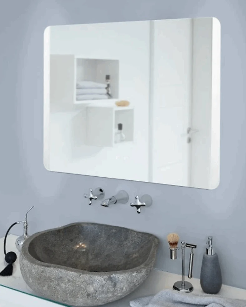 Miroir de salle de bain avec lumière - Eglo