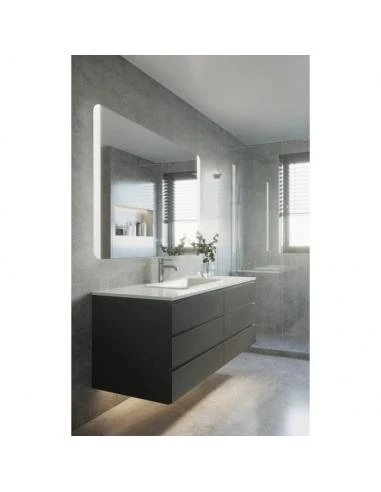 Miroir de salle de bain avec lumière - Eglo