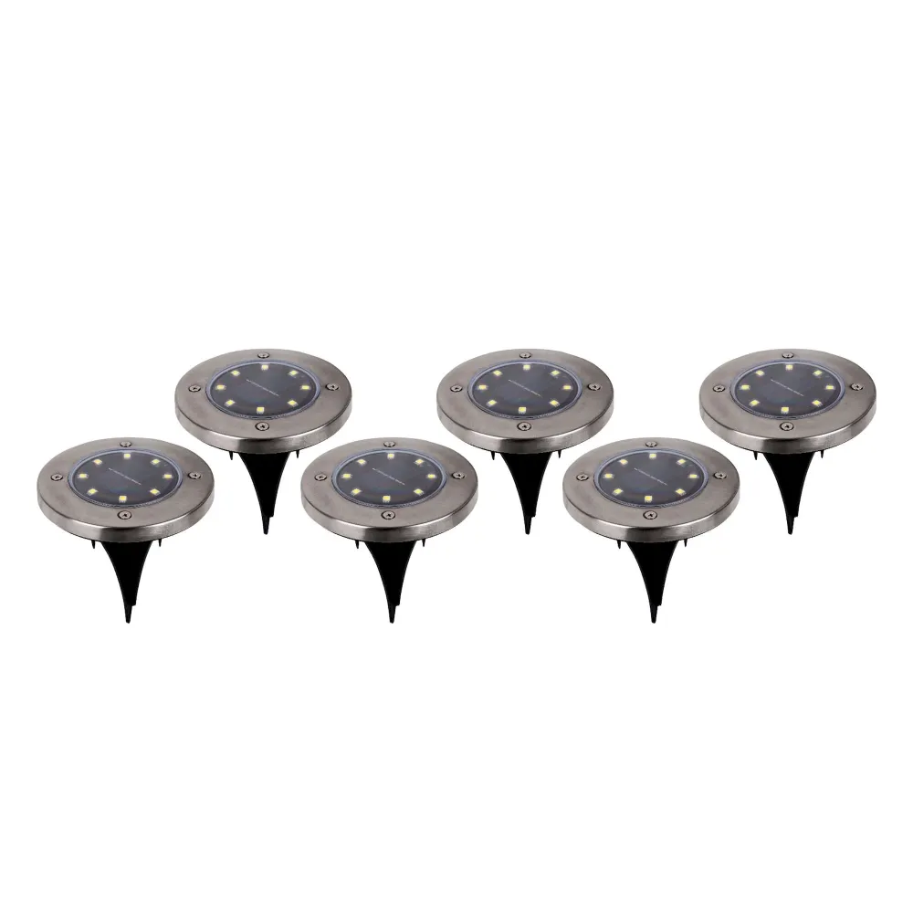 Ensemble de 6 piquets de sol solaires LED Näve Kian Naeve
