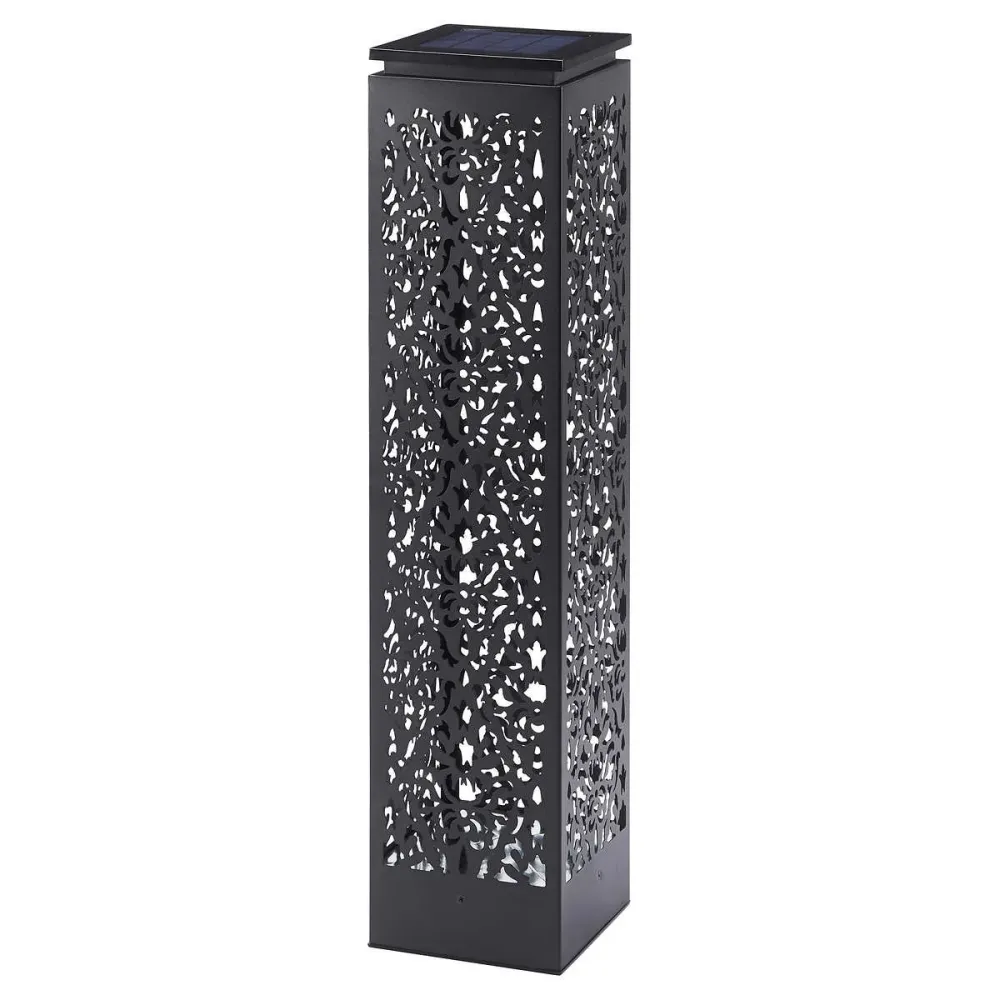Naturally Solar - Lampe solaire de parterre de style bollard