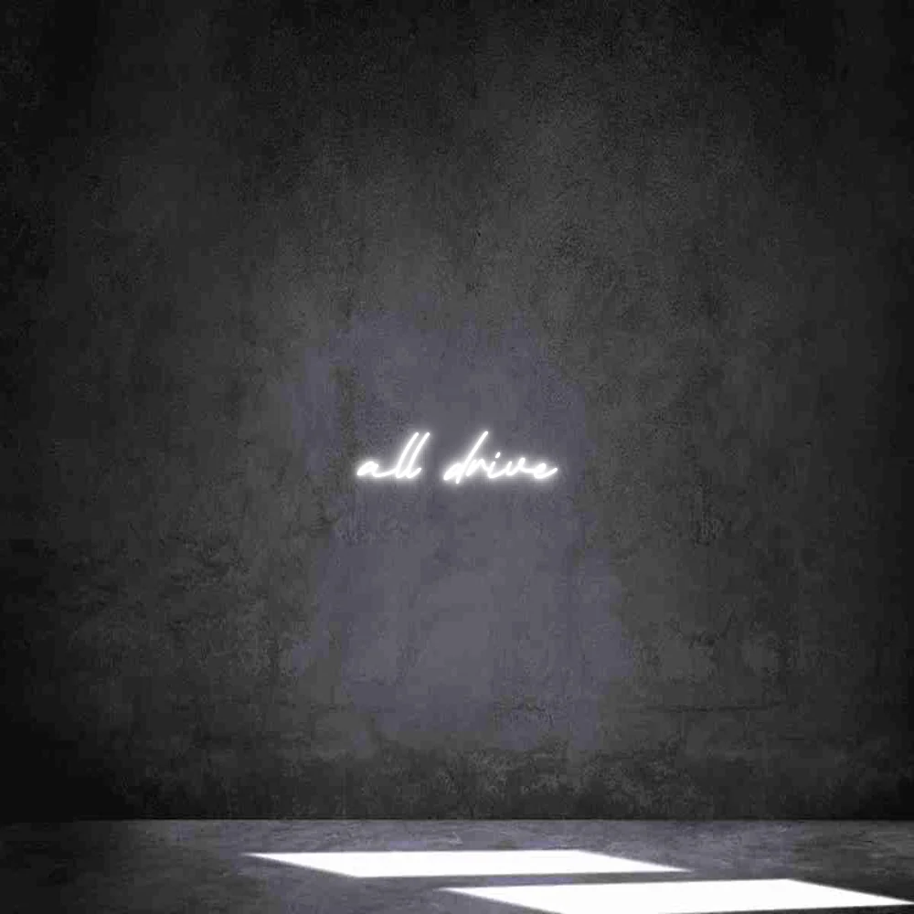 Néon personnalisé: all drive