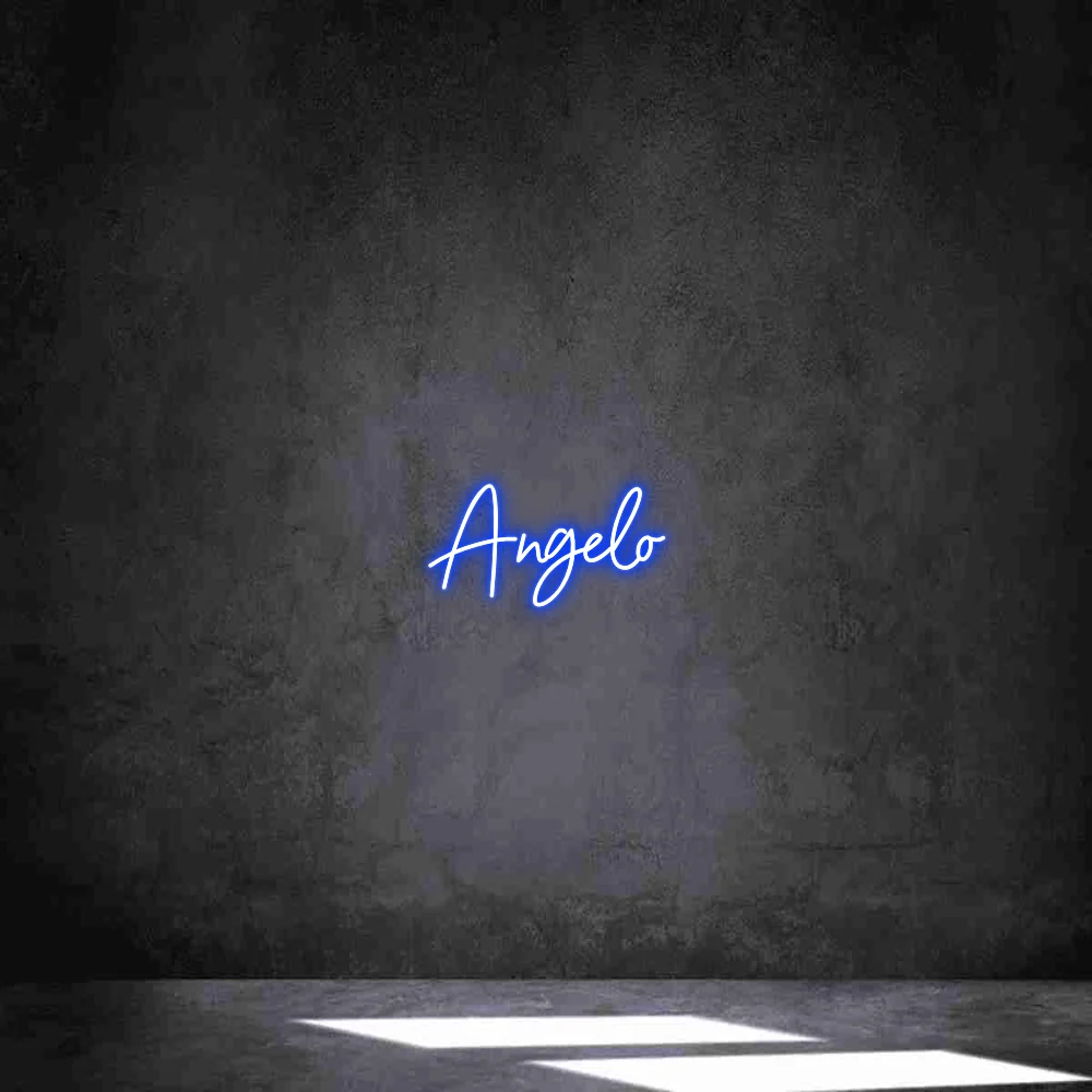 Néon personnalisé: Angelo
